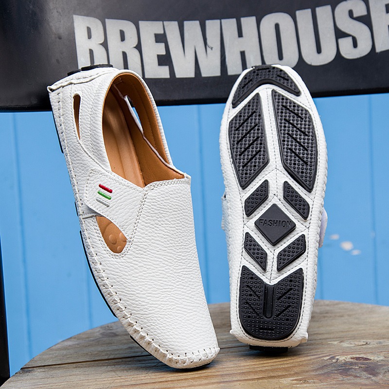 Men'S Shoes Drivers - Trend Breathable Shoes for Man Luxury