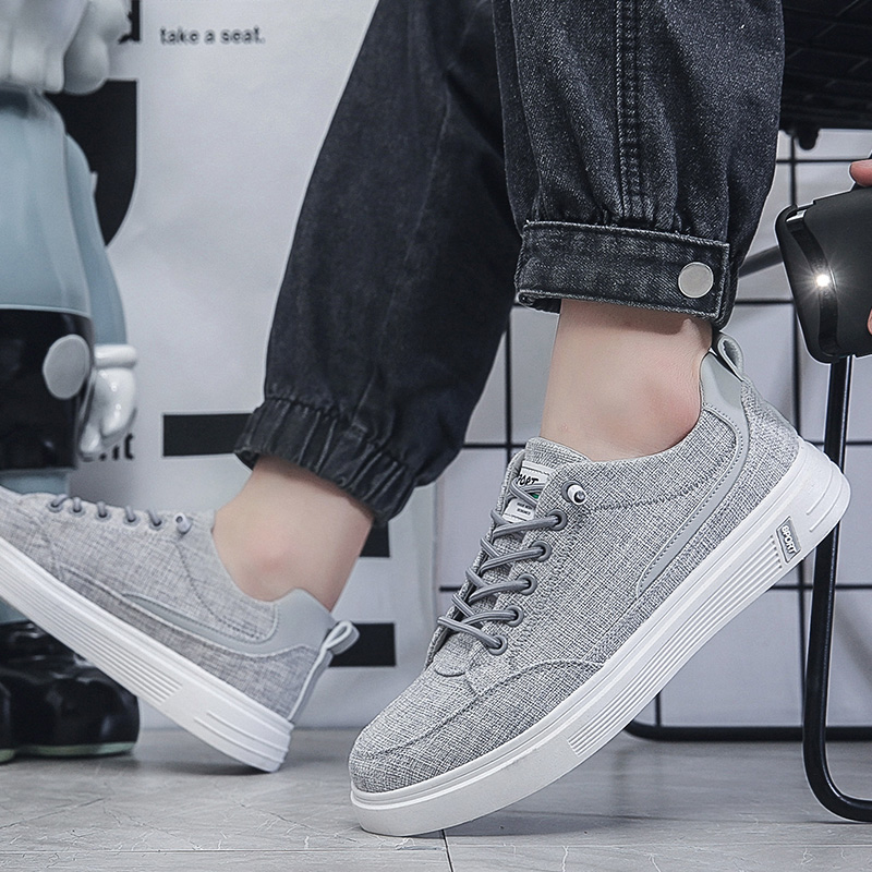 Men's Linen Canvas Casual Snea - Men Shoes Essentials recension och pris