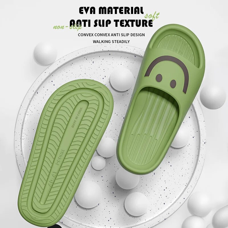 Smiley Face Cloud Slippers Wom - Men'S Shoes Cloud recension och pris