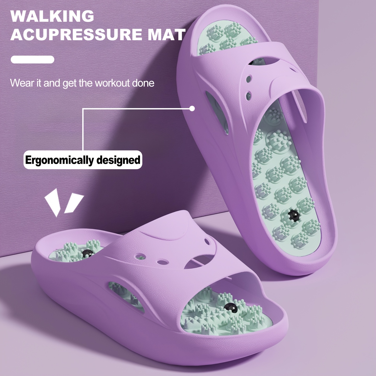 Women Men EVA Massage Slippers - Flip Flop Beach Men recension och pris