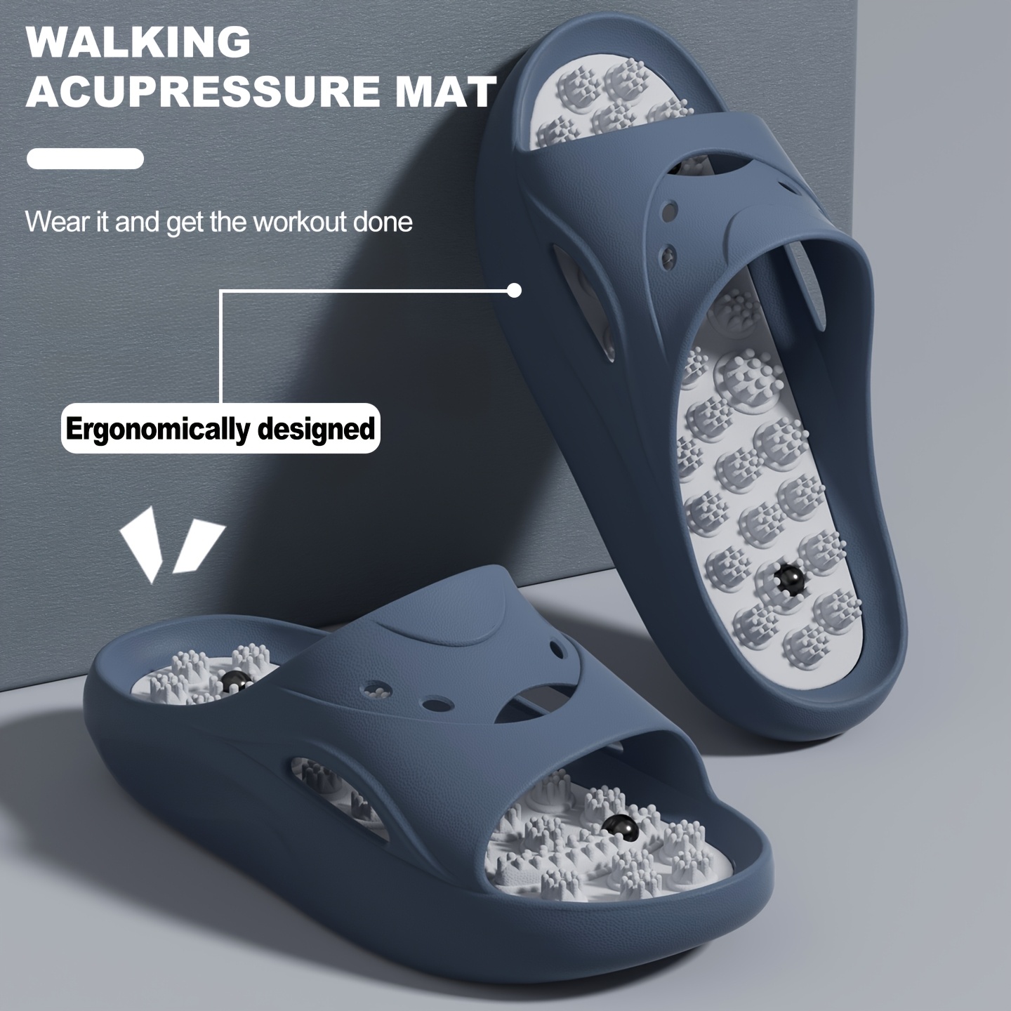 Women Men EVA Massage Slippers - Flip Flop Beach Men recension och pris