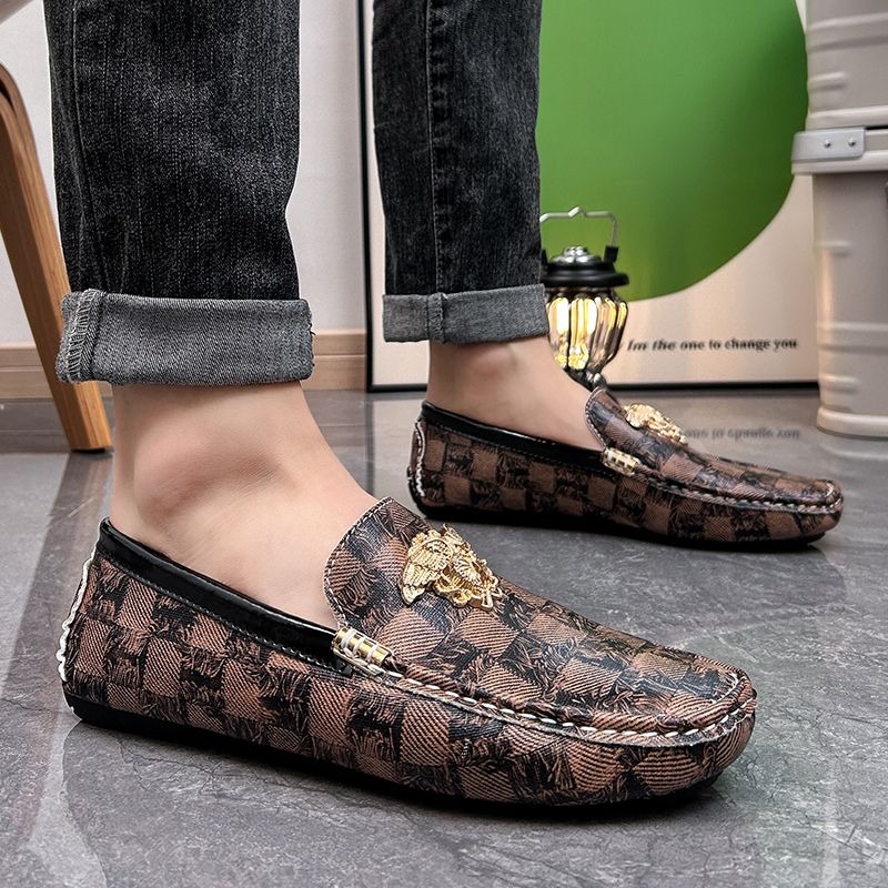 size 38-48 luxury checkered sl - Men'S Shoes Drivers recension och pris