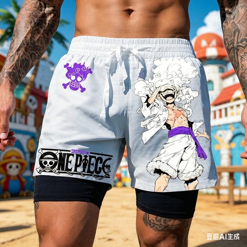 One Piece Anime White Double L - Men'S Shoes For Crews recension och pris