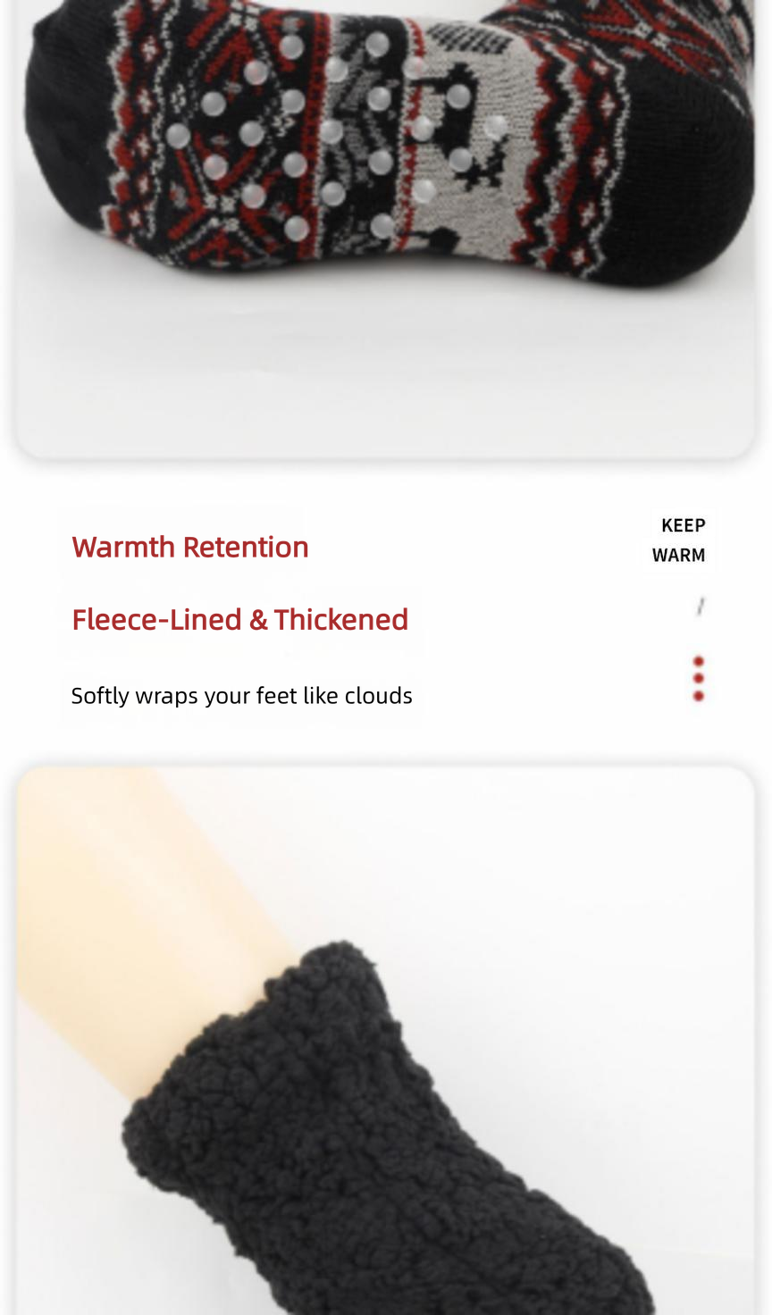 Soft plush socks for winter wa - Men'S Shoes For Crews recension och pris