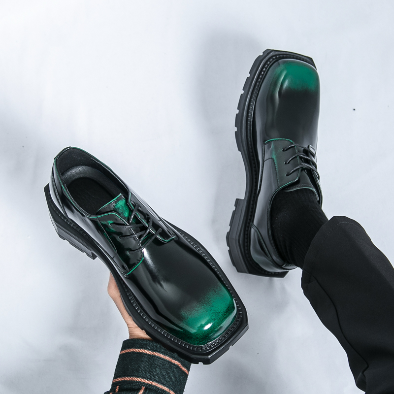 Brand Man Shoes Formal Green G - Men Shoes Official recension och pris
